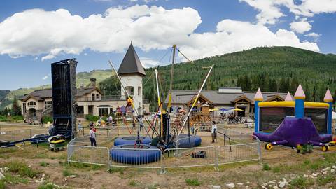 A panoramic view of Solitude Adventure Park 