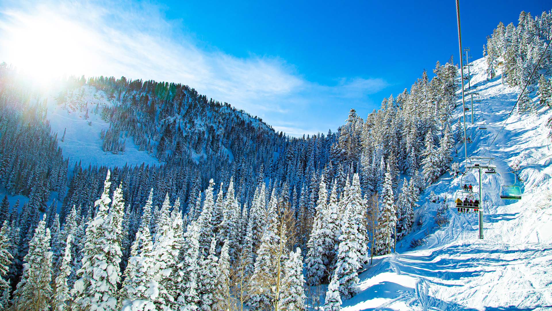 Solitude Mountain Resort Summit Express Chairlift