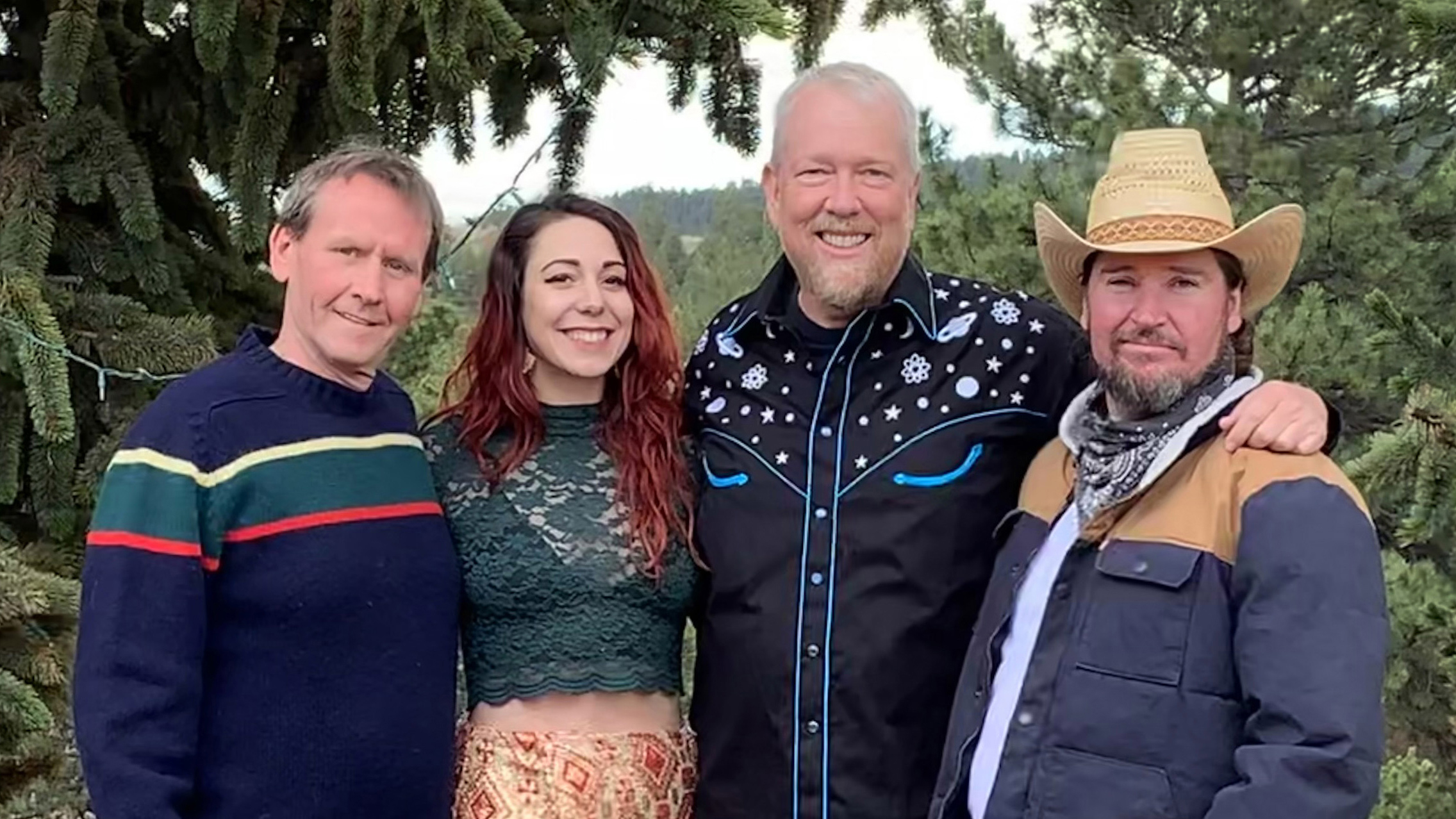 Group photo of the band Gorgeous Gourds