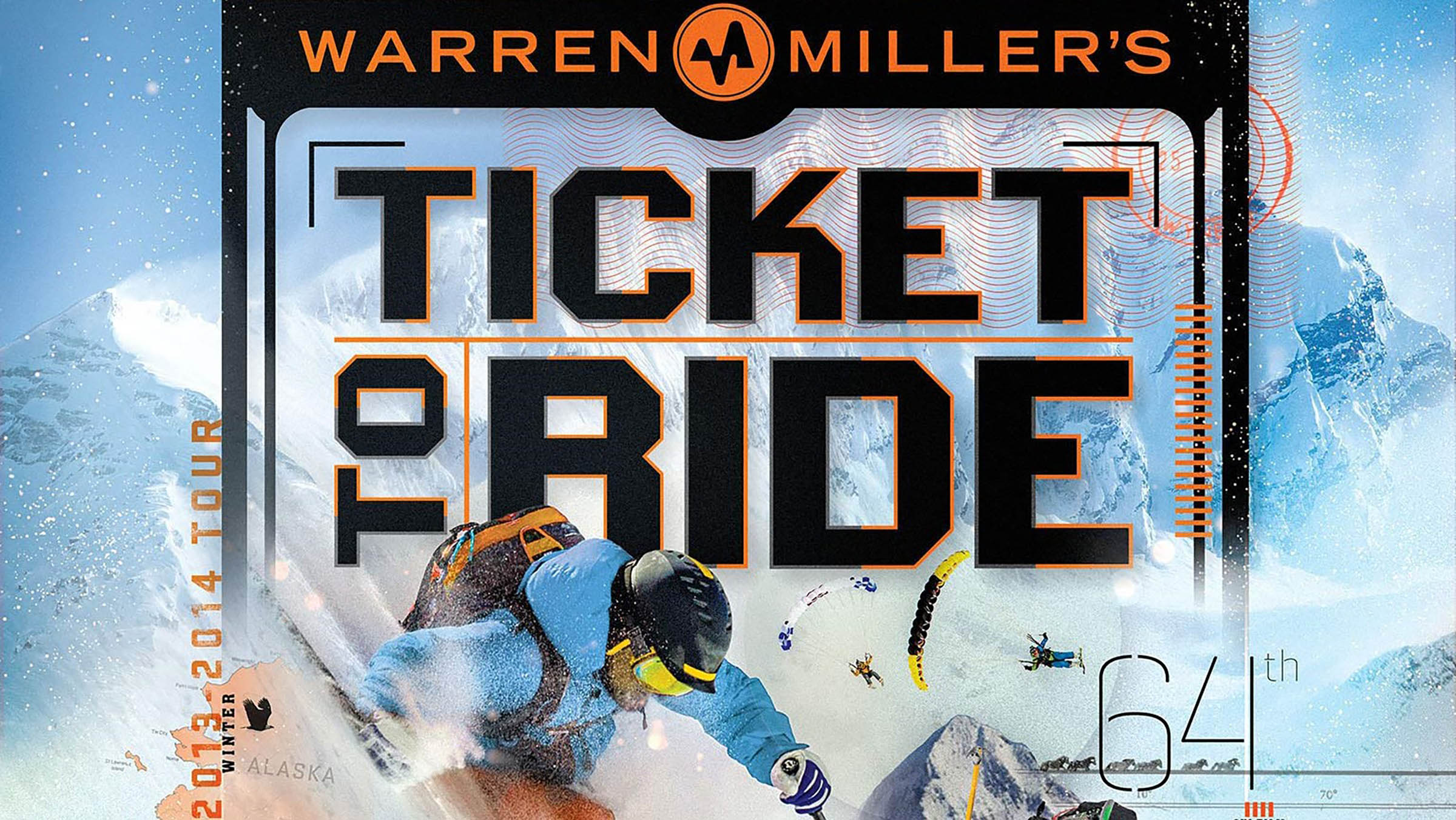 Warren Miller's Ticket to Ride Poster