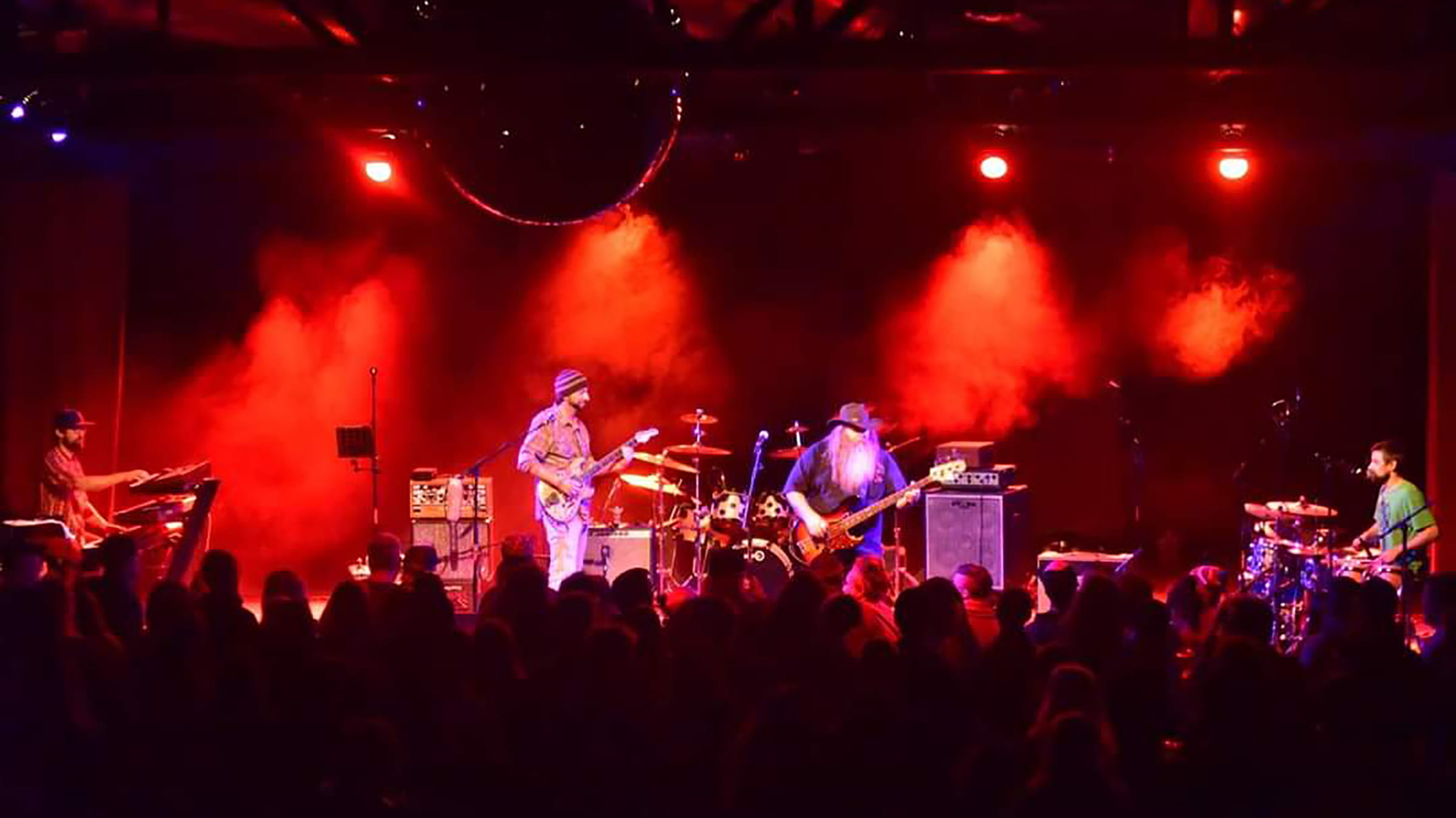 The band You Topple Over performing live