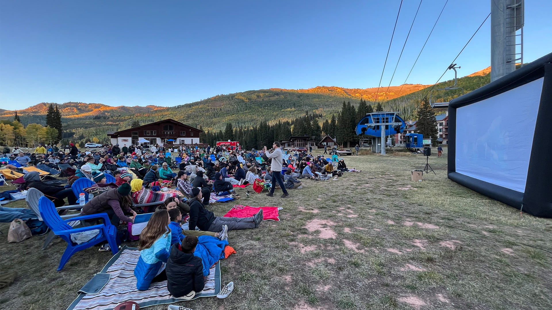 Guest at Solitude Mountain Resorts Big Cottonwood Winter Welcome Party