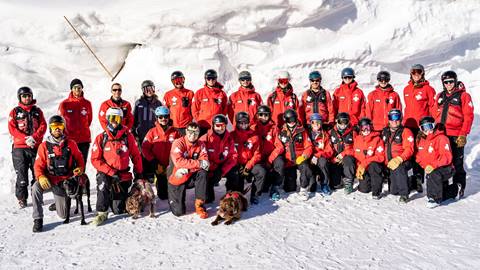 Solitude Ski Patrol group portrait