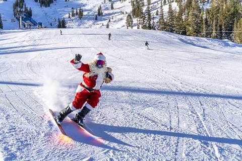Ride with Santa on Christmas Day