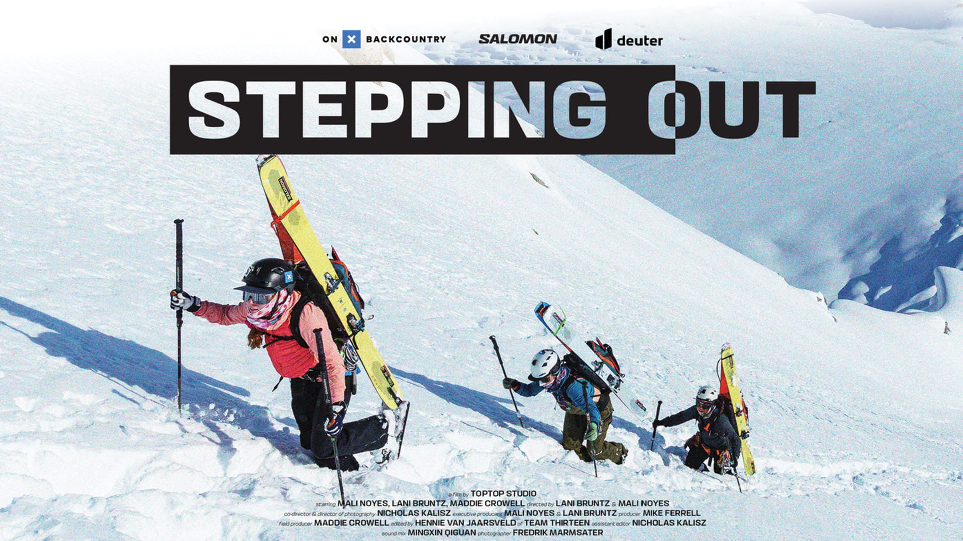 Stepping out ski film screening