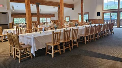 Group conference space in Last Chance Lodge at Solitude Mountain Resort
