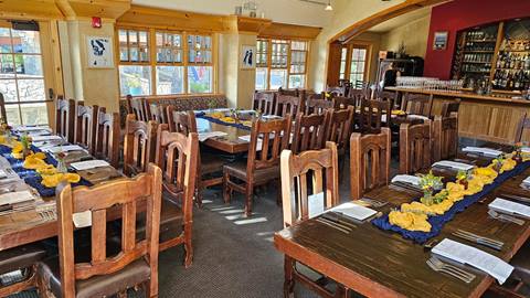 St. Bernard's restaurant Indoor wedding reception venue at Solitude Mountain Resort
