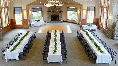 Scenic outdoor wedding nature landscape at Solitude Mountain Resort