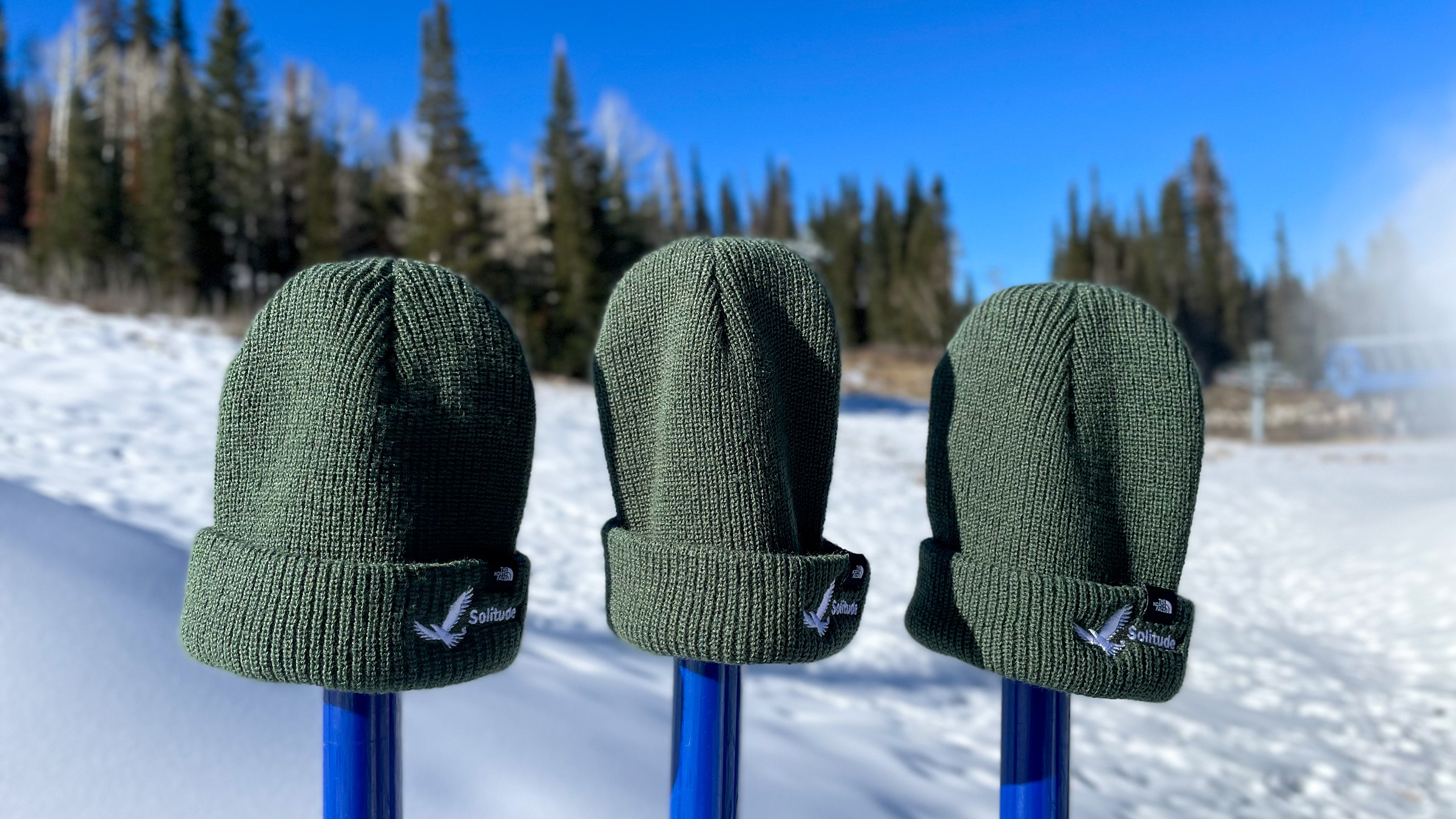 Solitude x TNF Beanies