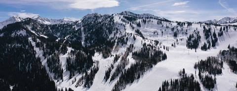 Drone image of Solitude Mountain 