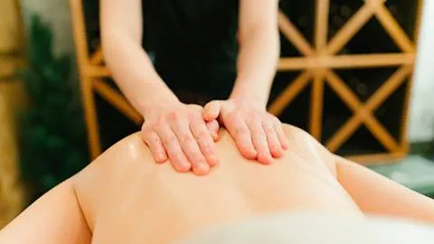Person getting massage at Solitude Mountain Resort