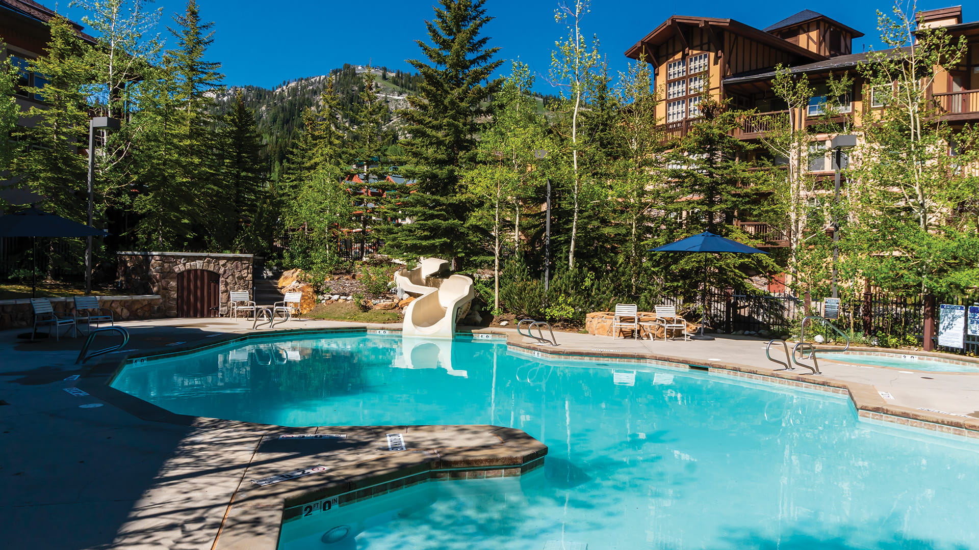 Club Solitude Pool and Slide