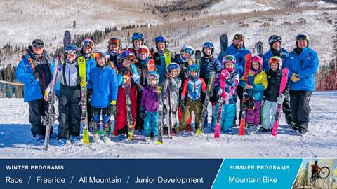 Team Solitude winter programs at Solitude Mountain Resort