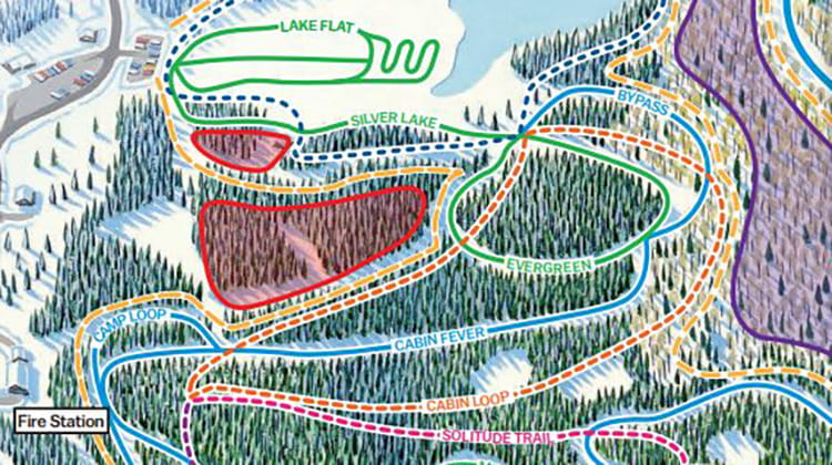 Solitude Nordic Trail Map