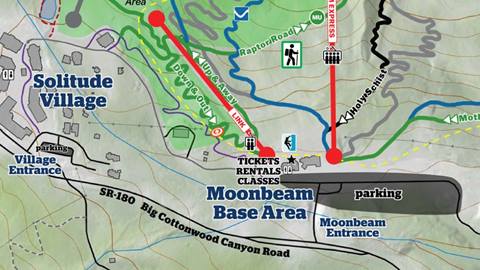 Solitude Summer Trail Map 2024 preview