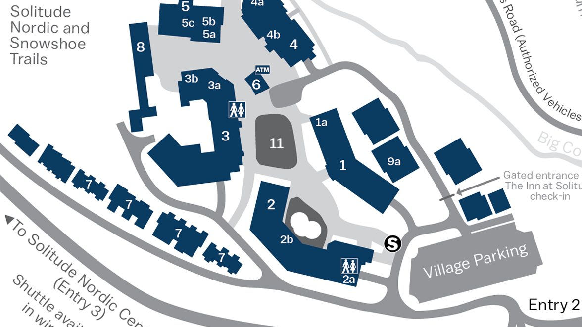 Resort amp Trail Maps Solitude - Villagemap Winter 21 22 