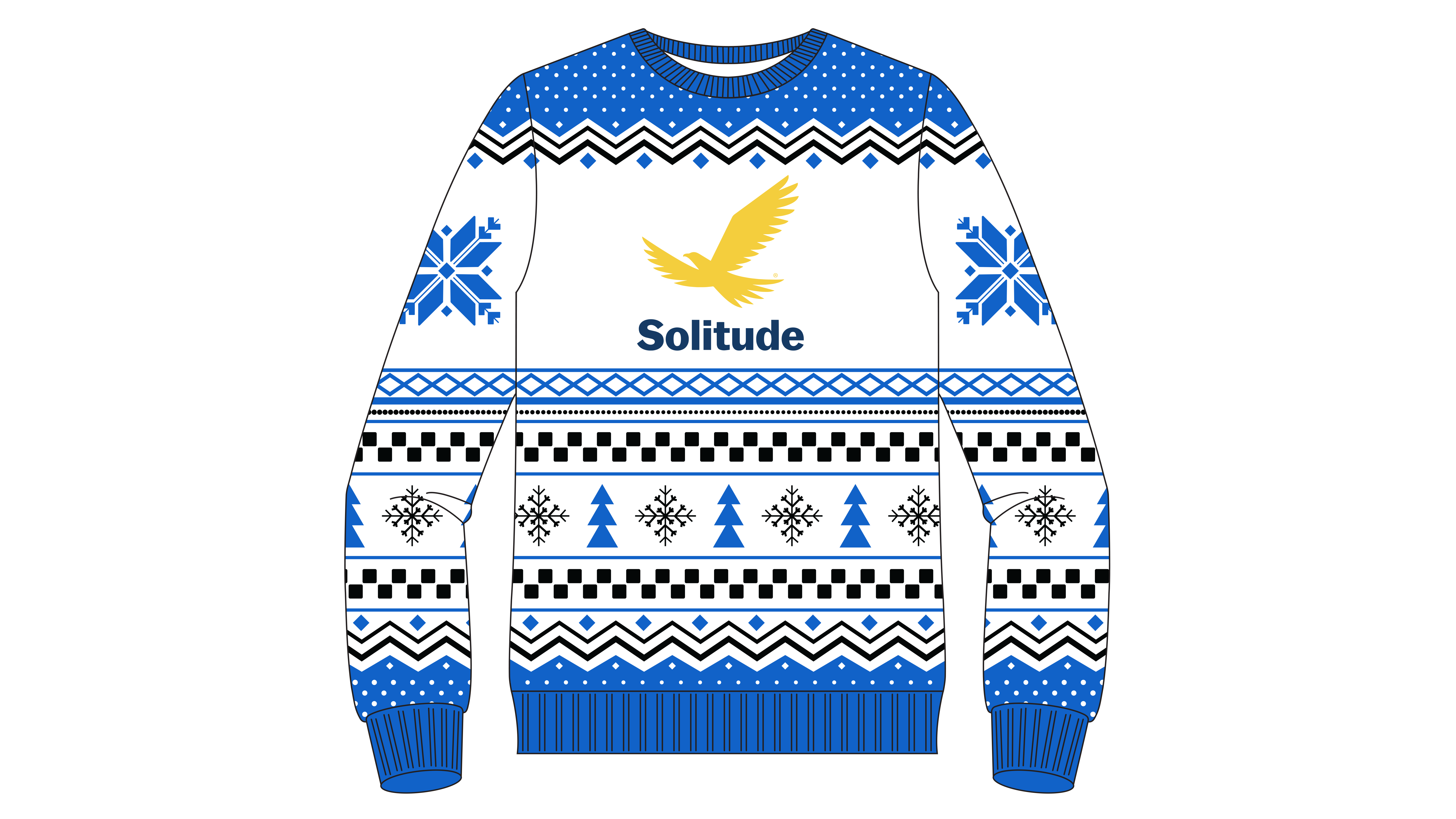 solitude Ugly Christmas Sweater