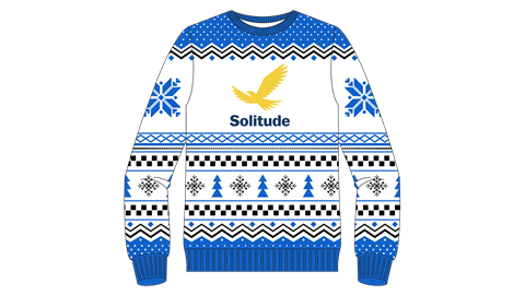 solitude Ugly Christmas Sweater