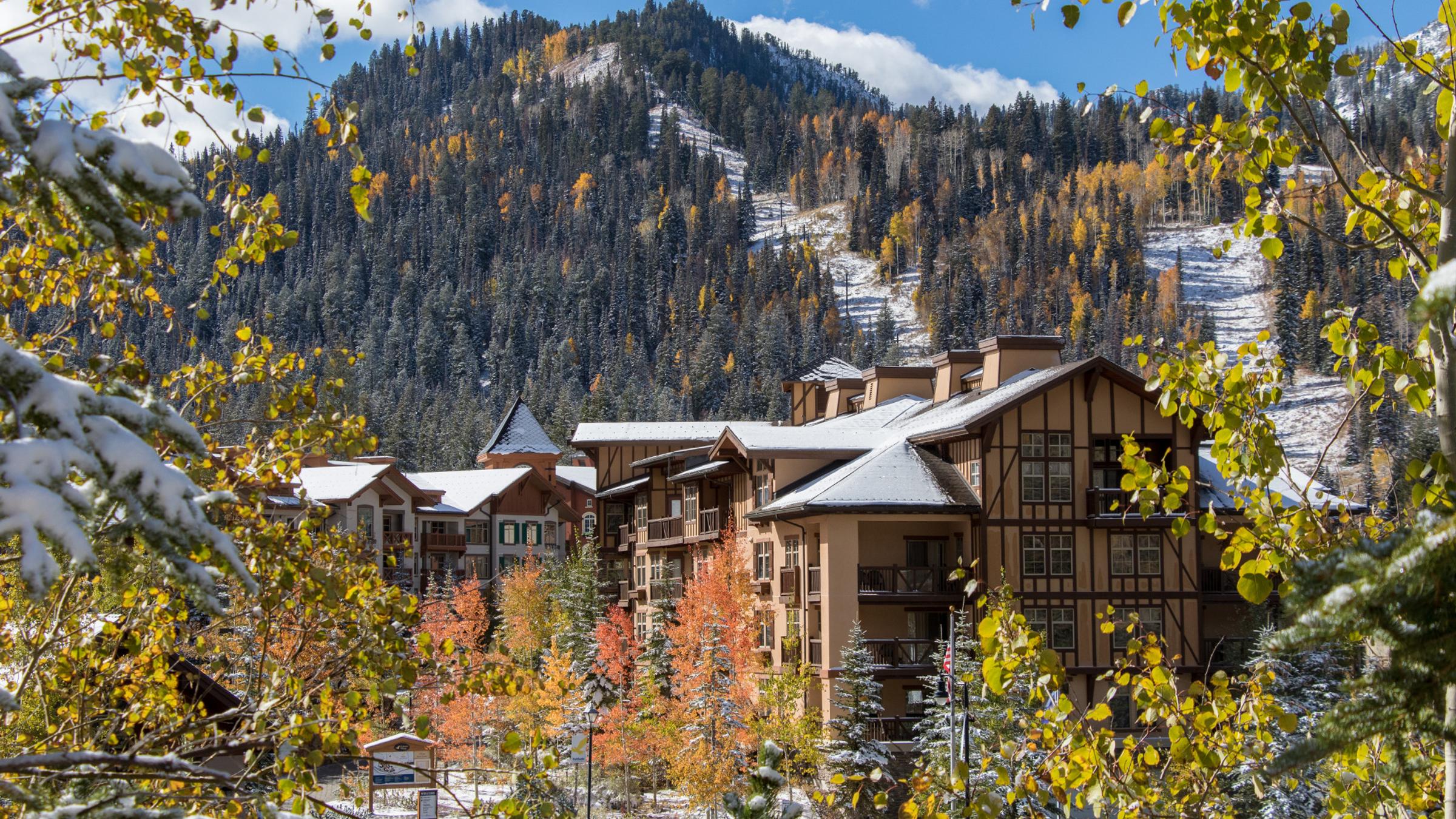Eagle Springs West Winter Exterior View