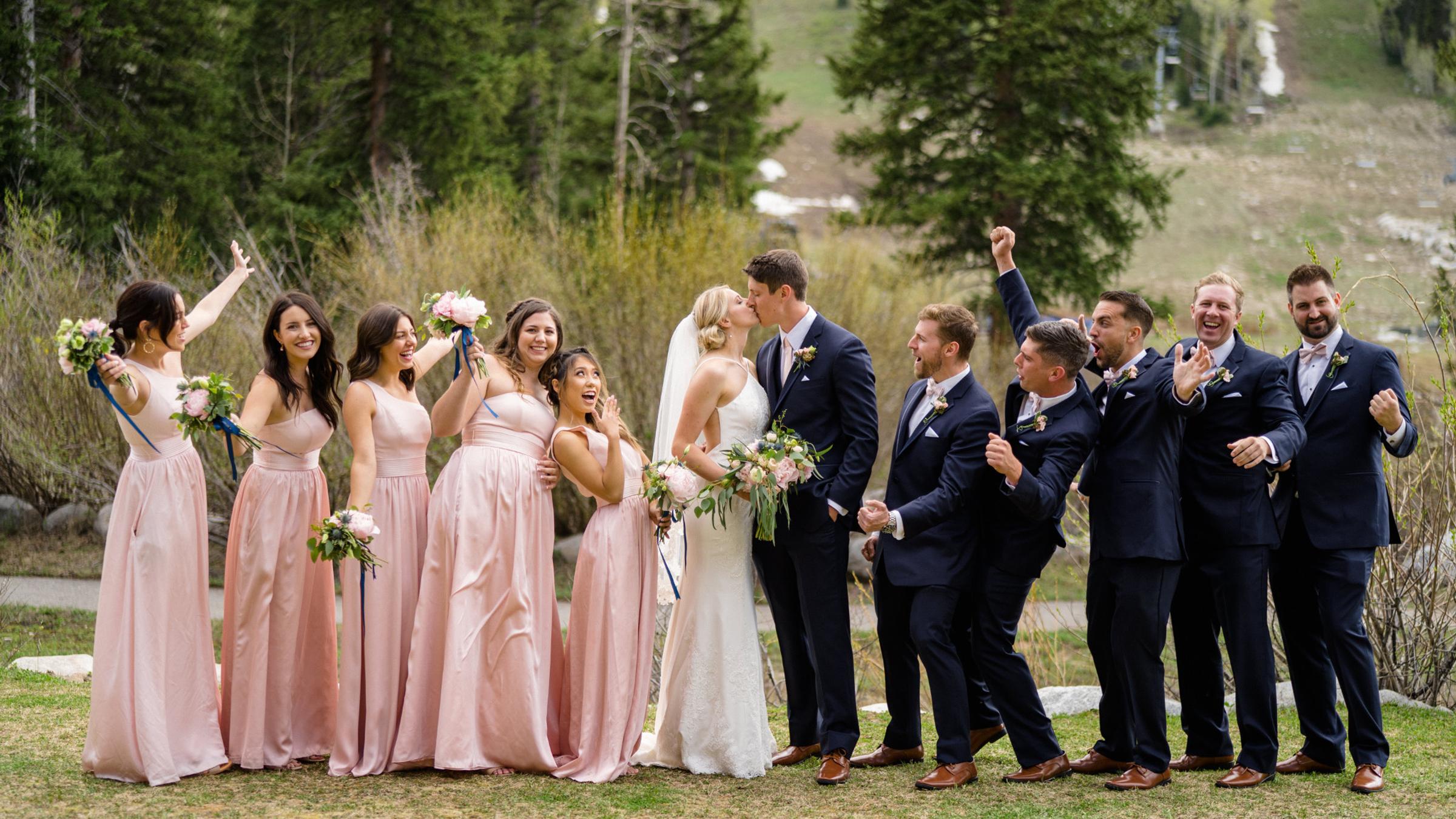 Wedding Party at Solitude